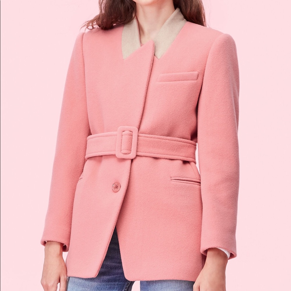 Rebecca Taylor Plush Wool Coat